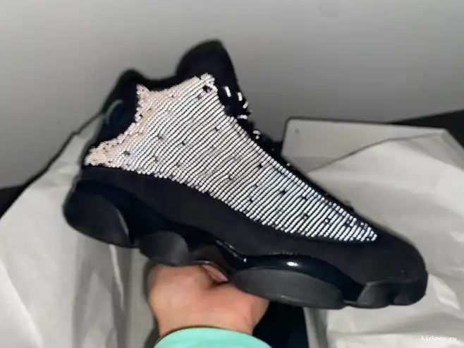 Rep MAX 13 Jordan Cat 414571-011 Black Air Retro 0611